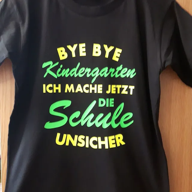 bedruckter t-shirt